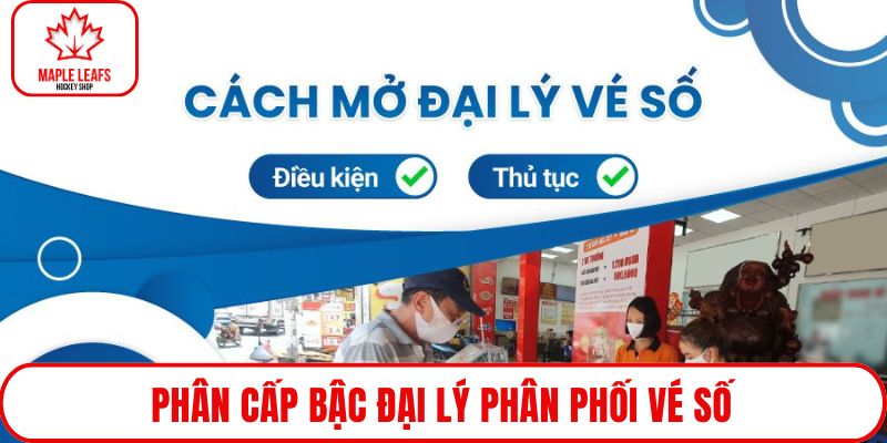Phân cấp bậc đại lý phân phối vé số