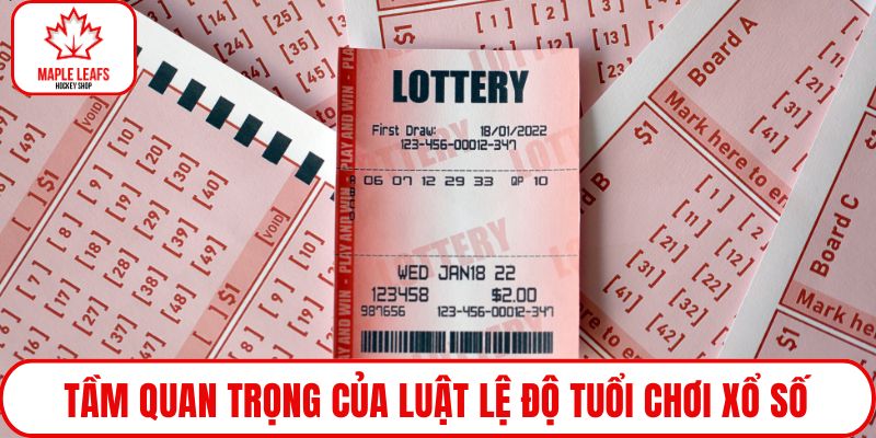 Tầm quan trọng của luật lệ độ tuổi chơi xổ số
