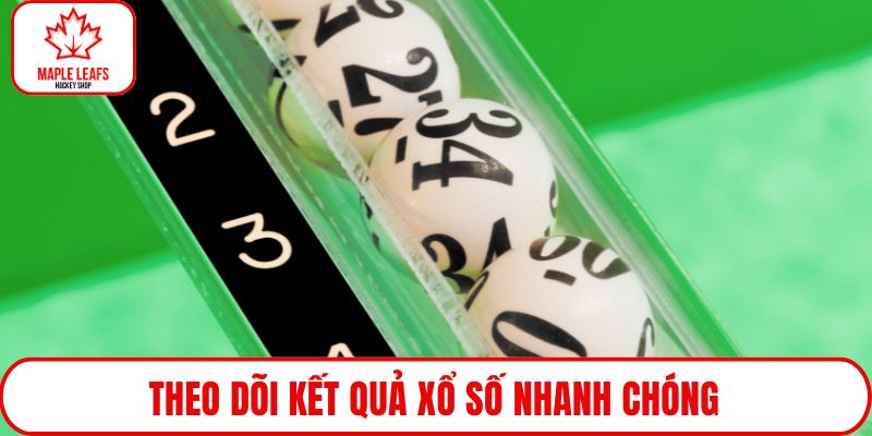 Theo dõi kết quả xổ số nhanh chóng
