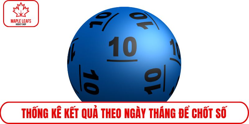 Thống kê kết quả theo ngày tháng để chốt số